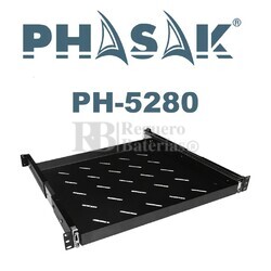 Bandeja fija frontal Rack 800mm | Phasak PHO-5280